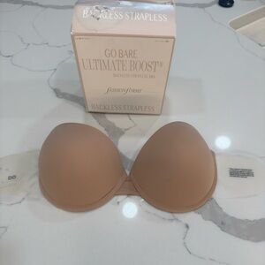 Fashion Forms Go Bare Ultimate Boost Backless Strapless Bra, DD